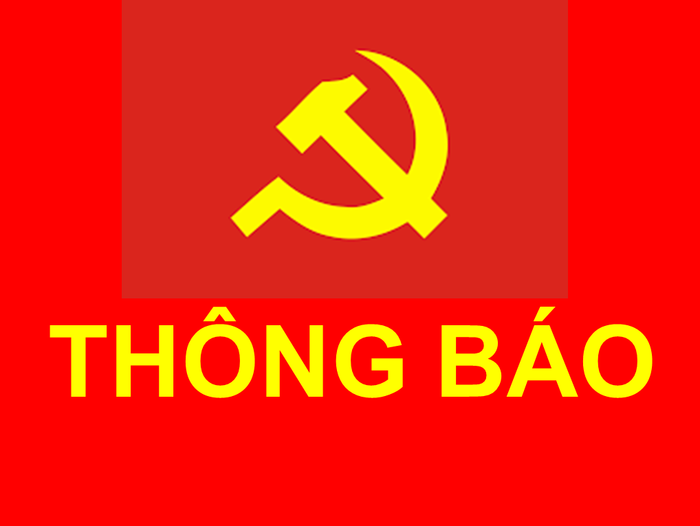 Thông báo về Đại hội Đảng bộ trường Cao đẳng Kinh tế - Tài chính Thái Nguyên lần thứ XIII